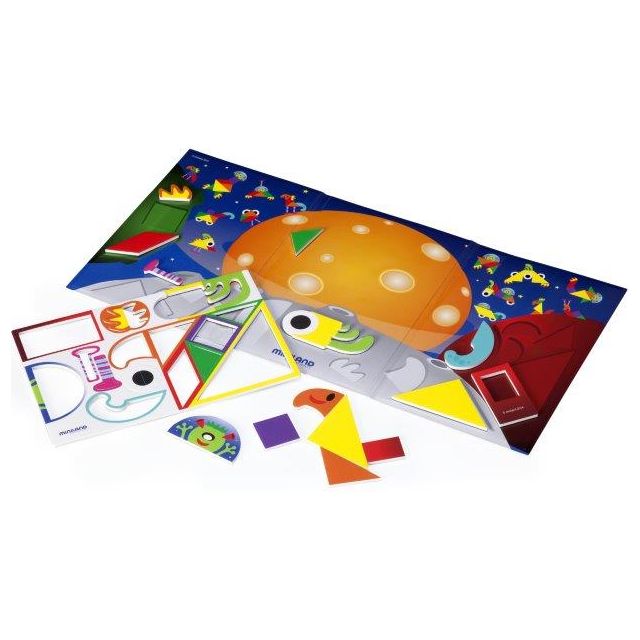 Miniland On The Go Crazy Tangram  Magnetic Game