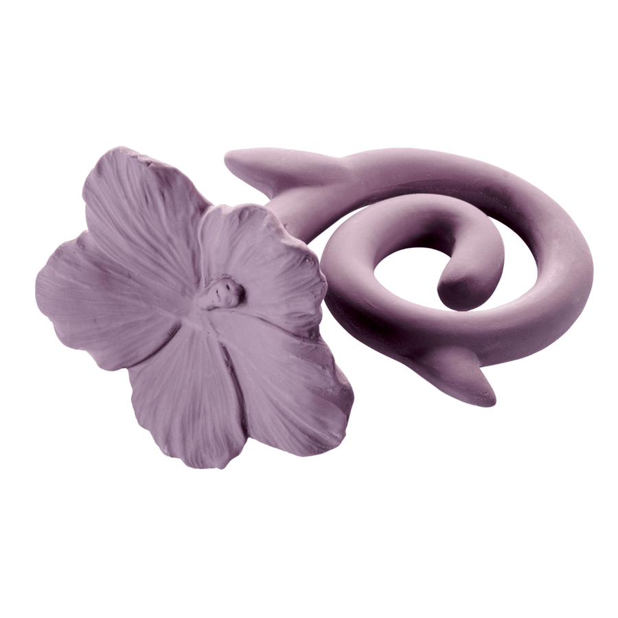 Natruba Teether Hibiscus - Purple Default Title