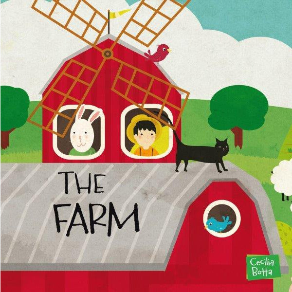 Sassi Giant Puzzle & Book Set - The Farm, 30 pcs Default Title