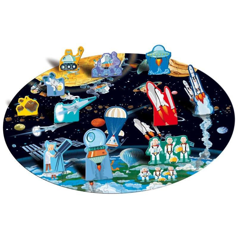 Sassi Sassi 3D Puzzle & Book Set -From the Earth to the Moon 200 pcs Default Title