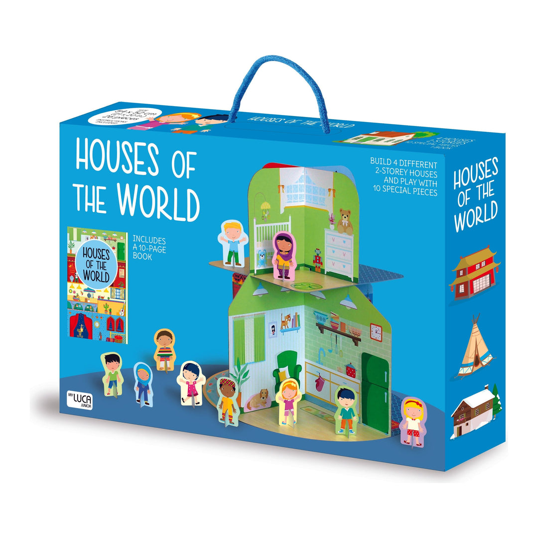 Sassi 3D Assemble, Build and Book - Houses of the World