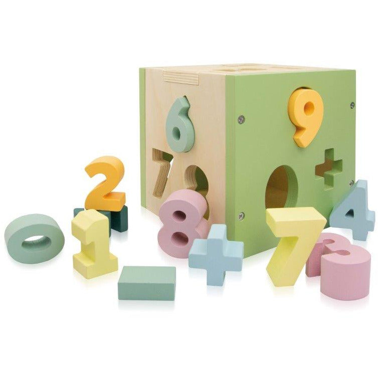 Sassi Wooden Sorting Box and Book -  Numbers Default Title