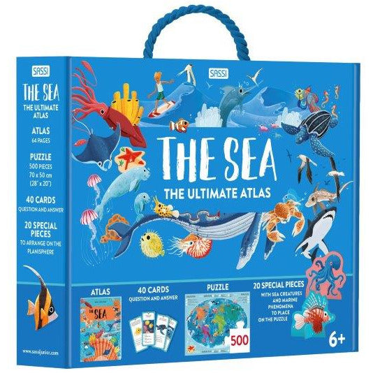 Sassi The Ultimate Atlas and Puzzle Set - The Sea 3D Models and Puzzle Default Title