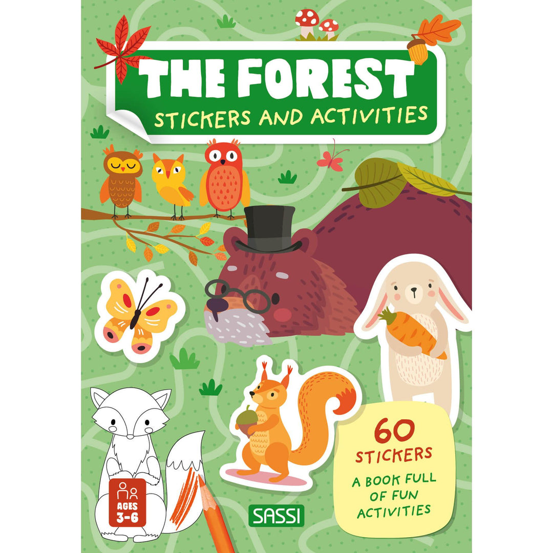 Sassi Stickers and Activities Book - The Forest