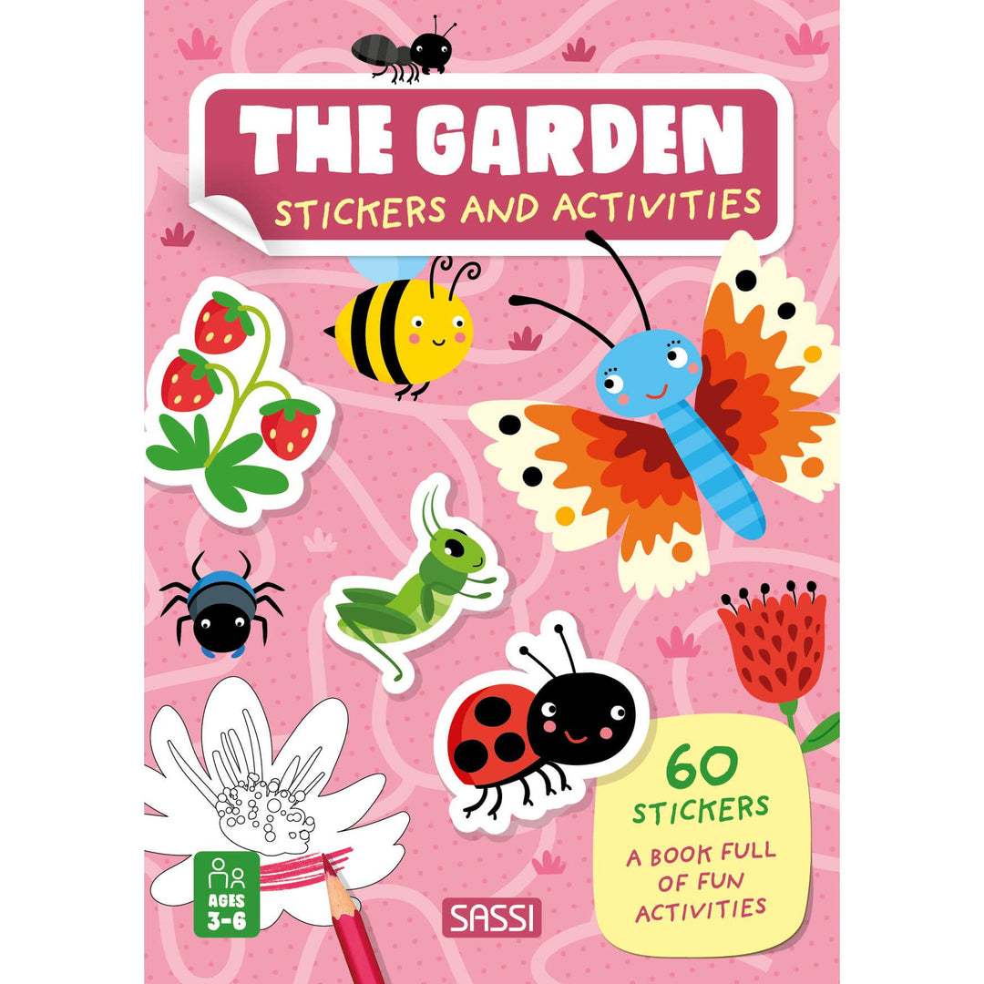 Sassi Stickers and Activities Book - The Garden