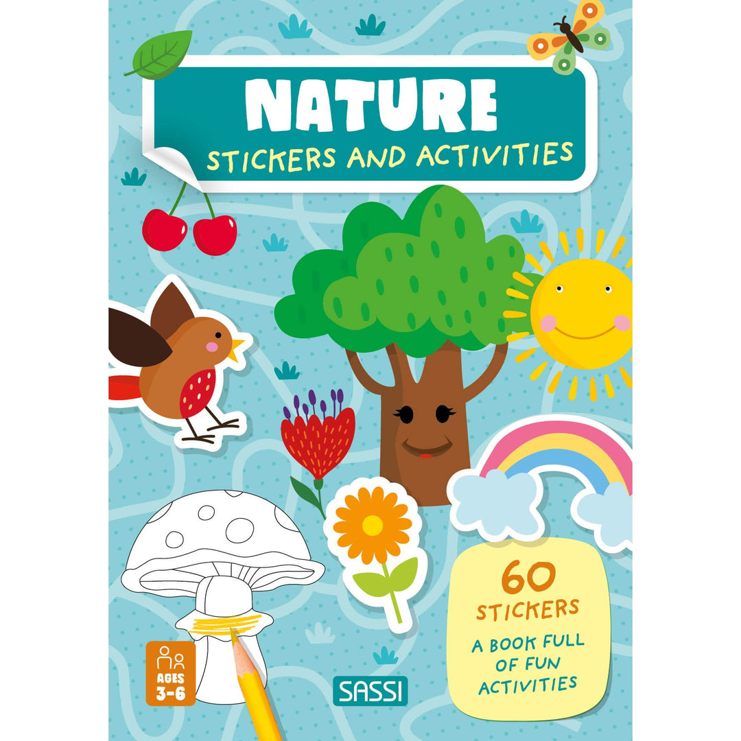Sassi Stickers and Activities Book - Nature